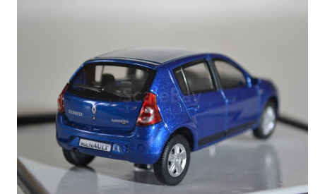 Renault Sandero (d.Bl.0, масштабная модель, Eligor, scale43