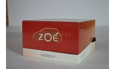 Renault Zoe (517999), масштабная модель, Norev, scale43