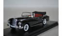 Mercedes-Benz 300D cabrio - 1958 - black, масштабная модель, scale43