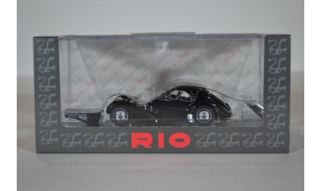 BUGATTI 57 SC ATLANTIC – Ralph Lauren Museum - Neroblack черный, масштабная модель, RIO, scale43