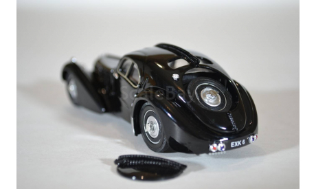 BUGATTI 57 SC ATLANTIC – Ralph Lauren Museum - Neroblack черный, масштабная модель, RIO, scale43