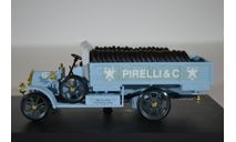 FIAT 18 BL – Pirelli 1917 голубой с шинами в кузове, масштабная модель, RIO