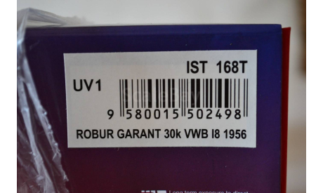 Robur Garant 30k VWB I8 1956, масштабная модель, IST Models, scale43