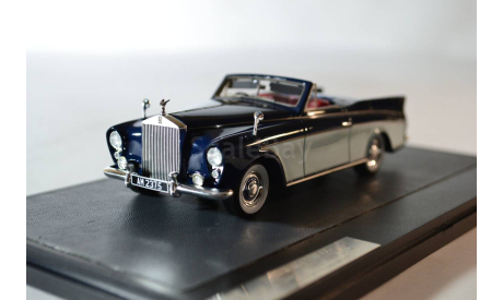 Rolls Royce Silver Cloud Freestone & Webb DHC blue, масштабная модель, eureka, matrix, 1:43, 1/43