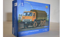 Сборная модель Камаз 4310 Бортовой автомобиль !!!!100% комплектность!!!