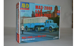 Сборная модель МАЗ 200В с п.пр. МАЗ 5217 !!!!100% комплектность!!!