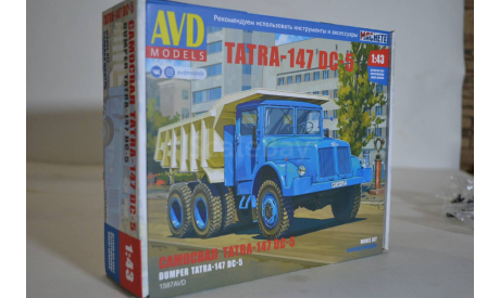 Сборная модель Самосвал TATRA - 147 DC 5 !!!!100% комплектность!!!, сборная модель автомобиля, AVD Models, scale43