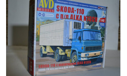 Сборная модель SKODA - 110 с п.пр. ALKA - N13CH   !!!100% комплектность!!!