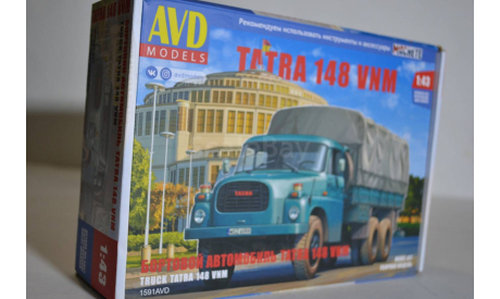 Сборная модель TATRA 148 VNM   !!!100% комплектность!!!, сборная модель автомобиля, AVD Models, scale43