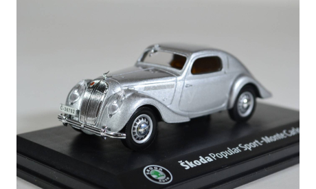 Scoda Popular Sport Monte Carlo 35, масштабная модель, Abrex, scale43, Škoda