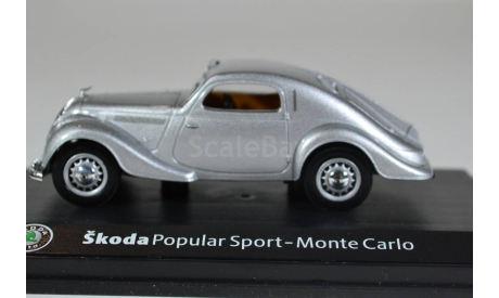 Scoda Popular Sport Monte Carlo 35, масштабная модель, Škoda, Abrex, scale43