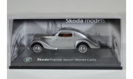Scoda Popular Sport Monte Carlo 35, масштабная модель, Škoda, Abrex, scale43