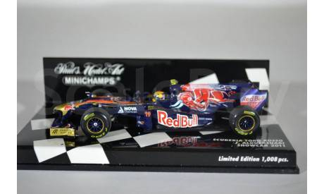 Scuderia Toro Rosso_J.Alguersuari_ShowCar 2011, масштабная модель, Minichamps, 1:43, 1/43