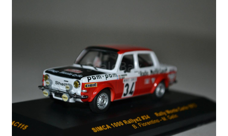 Simca 1000 #34 R.M.Car. 1973, масштабная модель, IXO Road (серии MOC, CLC), scale43