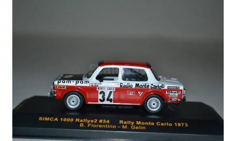 Simca 1000 #34 R.M.Car. 1973, масштабная модель, IXO Road (серии MOC, CLC), scale43