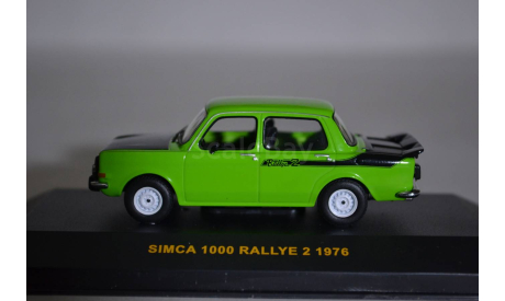 Simca 1000 Rallye 2 1976 (149), масштабная модель, IXO Road (серии MOC, CLC), scale43