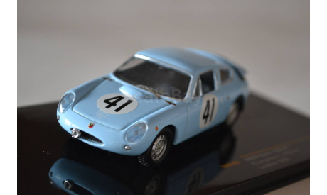 SIMCA Abarth 1300 #41 Le Mans 1962 (145), масштабная модель, IXO Rally (серии RAC, RAM), scale43