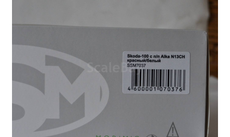 Skoda 100 c п.пр Alka N13CH кр.бел, масштабная модель, Škoda, Start Scale Models (SSM), 1:43, 1/43