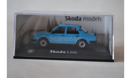 Skoda 120 L (bl.), масштабная модель, Škoda, Abrex, 1:43, 1/43