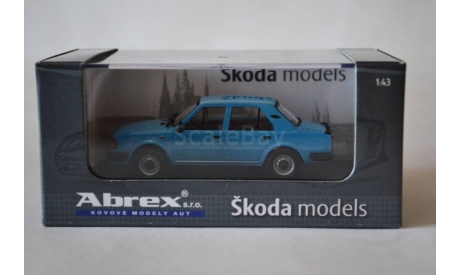 Skoda 120 L (bl.), масштабная модель, Škoda, Abrex, 1:43, 1/43