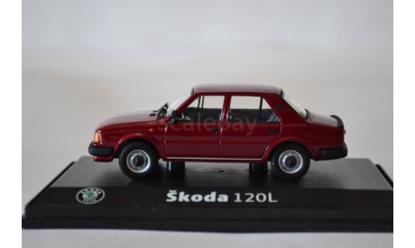 Skoda 120 L (кр.), масштабная модель, Abrex, scale43, Škoda