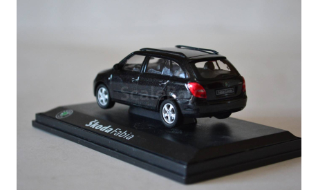 Skoda Fabia (black), масштабная модель, Abrex, scale43, Škoda