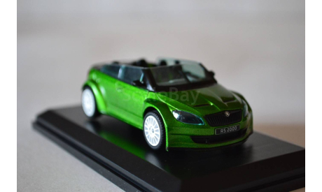 Skoda Fabia RS2000 (66206), масштабная модель, 1:43, 1/43, Abrex, Škoda
