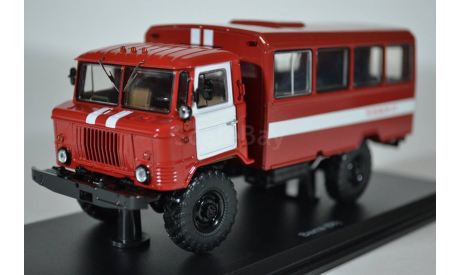 Вахтовый автобус (66), пожарная служба, масштабная модель, Start Scale Models (SSM), scale43