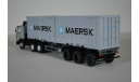 МАЗ-6422 с полуприцепом-контейнеровозом МАЗ-938920, Maersk, масштабная модель, Start Scale Models (SSM), scale43