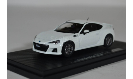 SUBARU BRZ WHITE, масштабная модель, Ebbro, 1:43, 1/43