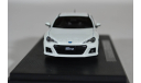 SUBARU BRZ WHITE, масштабная модель, Ebbro, 1:43, 1/43