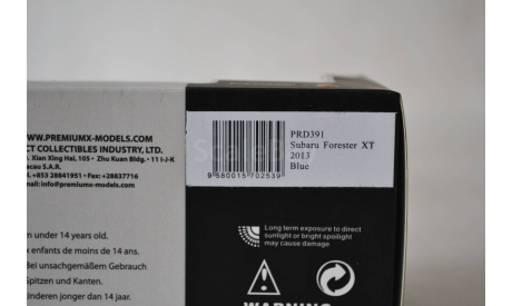 Subaru Forester XT 2013, масштабная модель, Premium X, scale43