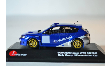 Subaru impreza WRX STI 2009 Rally group, масштабная модель, J-Collection, 1:43, 1/43