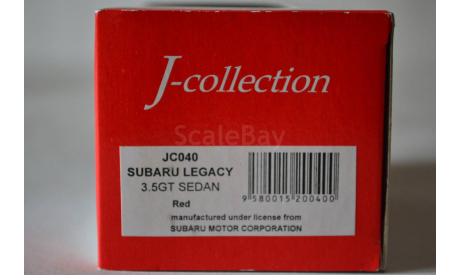 Subaru Legacy  3,5 GT Sedan (JC040), масштабная модель, J-Collection, scale43