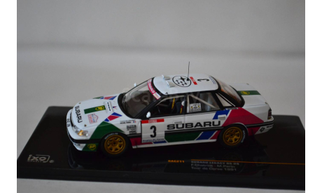 Subaru Legacy RS #3 1991, масштабная модель, IXO Road (серии MOC, CLC), scale43