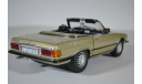 Mercedes-Benz 350SL 1977 R107 (W107) золотистый, масштабная модель, Sunstar, scale18