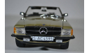 Mercedes-Benz 350SL 1977 R107 (W107) золотистый, масштабная модель, Sunstar, scale18