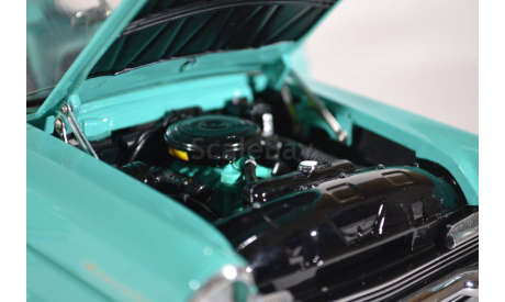 Lincoln PREMIERE HARD TOP Taos TurquoiseSummit Green, 1956, масштабная модель, Sunstar, scale18