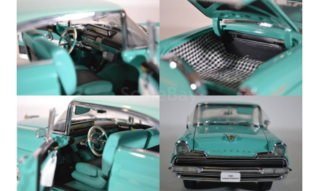 Lincoln PREMIERE HARD TOP Taos TurquoiseSummit Green, 1956, масштабная модель, Sunstar, scale18