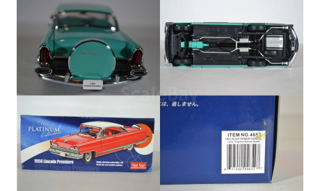 Lincoln PREMIERE HARD TOP Taos TurquoiseSummit Green, 1956, масштабная модель, Sunstar, scale18