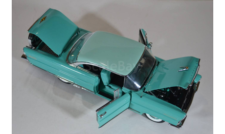 Lincoln PREMIERE HARD TOP Taos TurquoiseSummit Green, 1956, масштабная модель, Sunstar, scale18