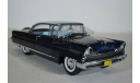 Lincoln Premiere 1956, fairmont blueadmiralty blue metallic темно-синий с голубым, масштабная модель, Sunstar, 1:18, 1/18