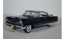 Lincoln Premiere 1956, fairmont blueadmiralty blue metallic темно-синий с голубым, масштабная модель, Sunstar, scale18