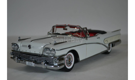 Buick Limited Convertible 1958 белый, масштабная модель, Sunstar, scale18