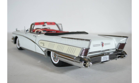 Buick Limited Convertible 1958 белый, масштабная модель, Sunstar, scale18