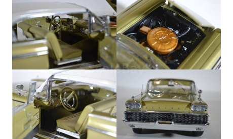 Mercury Parklane Hard Top 1956 белый с бежевым, масштабная модель, Sunstar, scale18