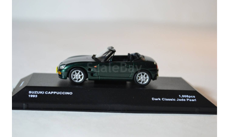 Suzuki Cappuccino 1993 Dark Classic Jade, масштабная модель, J-Collection, scale43