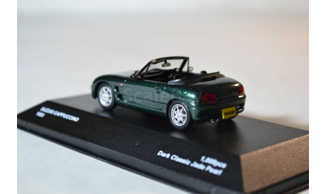 Suzuki Cappuccino 1993 Dark Classic Jade, масштабная модель, J-Collection, scale43
