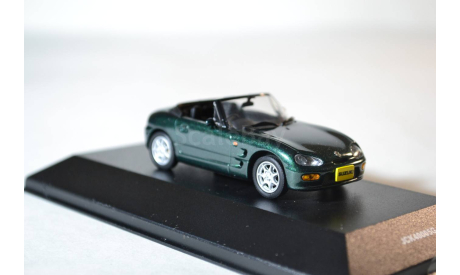 Suzuki Cappuccino 1993 Dark Classic Jade, масштабная модель, J-Collection, scale43