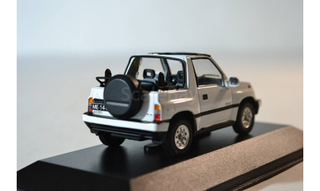 Suzuki Vitara Convertible 1992 white, масштабная модель, Triple 9, scale43